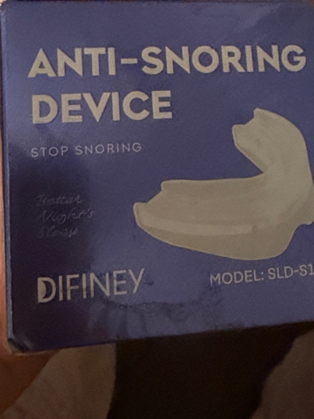 Difiney Anti-Snoring Device – White Bite Mouthpiece